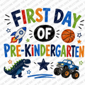 First Day of Pre-Kindergarten Boy Shirt
