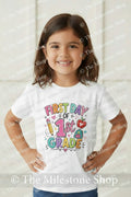 First Day of First Grade Girl Shirt