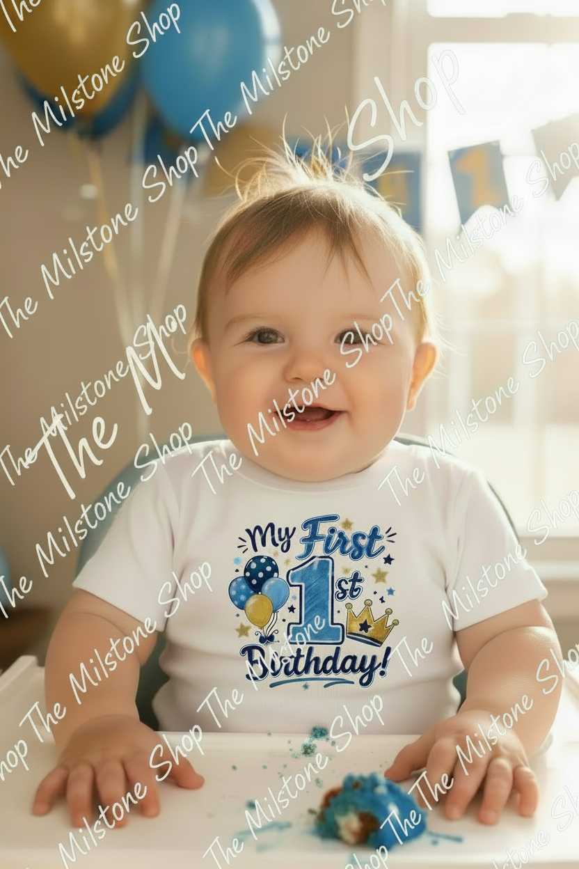 First Birthday Shirt for Boy #1
